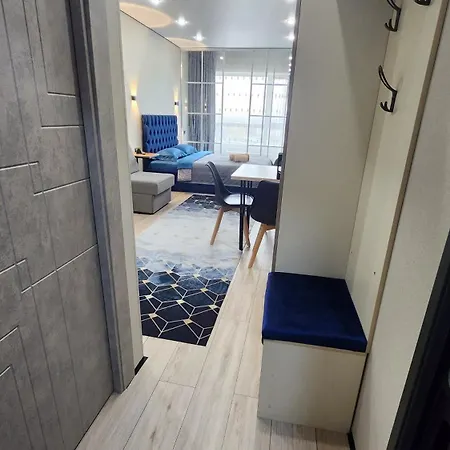 Апартаменты В Жк Meridian Apartments Almaty Exterior photo