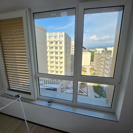 Апартаменты В Жк Meridian Apartments Almaty Exterior photo