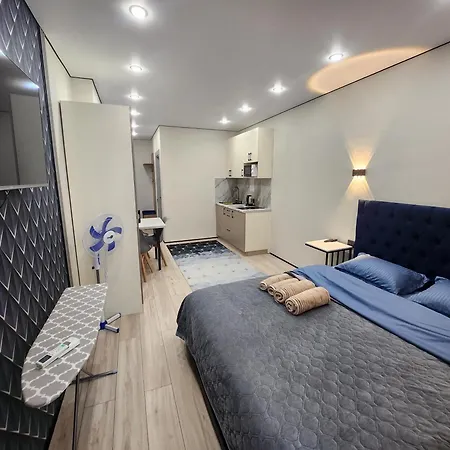 Апартаменты В Жк Meridian Apartments Almaty Exterior photo